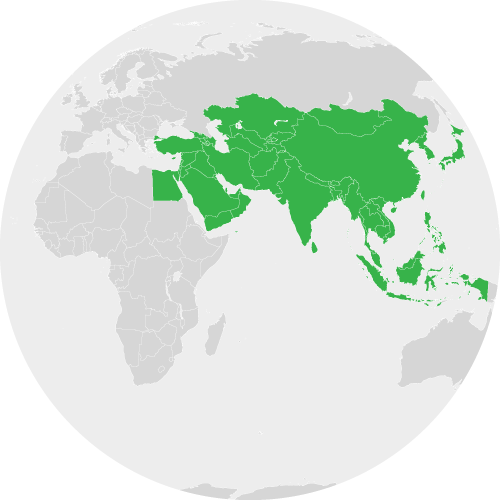 Ближний Восток и Азии