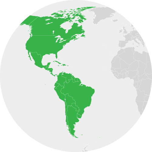 Северная и Южная Америки