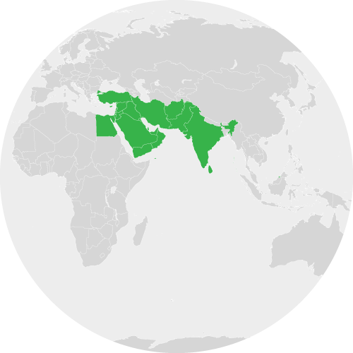 Ближний Восток и Южная Азия